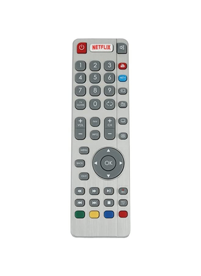 New SHWRMC0116 Remote Control Fit for Sharp Aquos RF Smart TV with NETFLIX NET+ YouTube Buttons UHD 4K LED Smart 3D Freeview TV'S