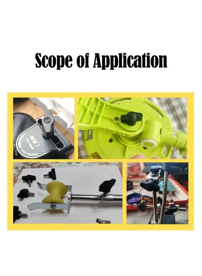 5Pcs M5X25mm 304 Stainless Steel Hand Tightening Screws With Plastic Handle Knob - Image 5