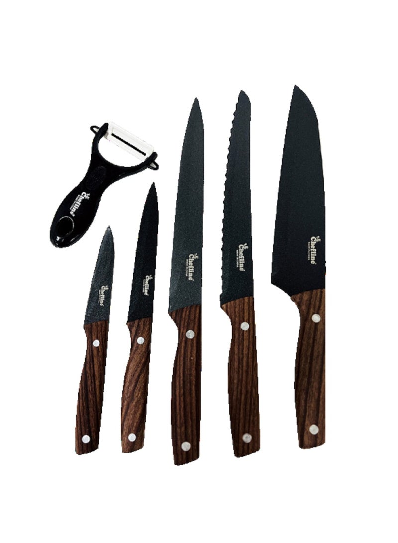 Chefline 6pcs Knife Set HQGA2369