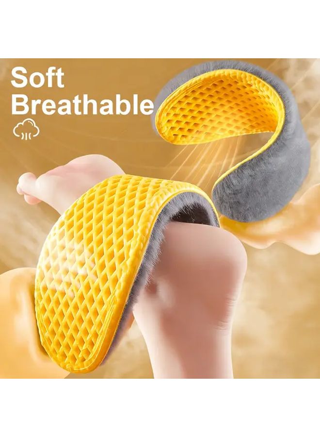 4 Pairs Winter Warm Insoles EU35 36 Non Slip Breathable Lightweight Thermal Comfort Fit Boots Sneakers - Image 5