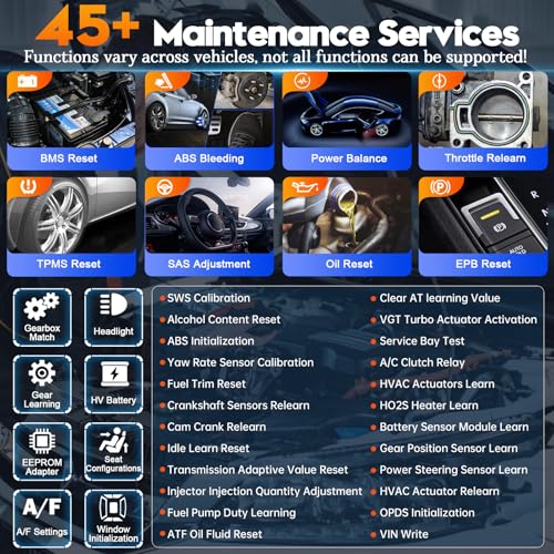 XTOOL D9S Topology Mapping OBD2 Scanner, Wireless ECU Coding & Bidirectional Automotive Diagnostic Scan Tool, PMI for Ford, AI-Assisted, 45+ Resets, 8 PIDs Live Data, FCA, Full System, 3-Year Updates - Image 3