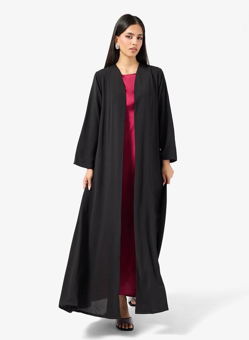 خزانة عباية بطبعة زهور - Image 4