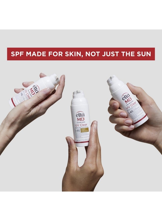 EltaMD UV Sheer Face Sunscreen, SPF 50+ No White Cast Sunscreen for Face and Body, Zinc Oxide Sunscreen Formula, 3.0 oz Tube - Image 4