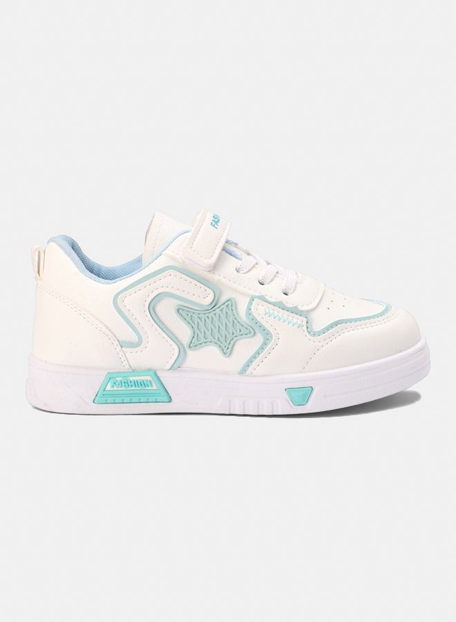 Grinta Kids Shoes - White<.Blue - Image 2