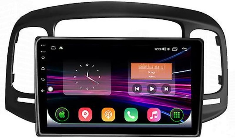 4k MRC android car stereo android for hyundai accent model 2006 to 2011 with applecarplay android auto reverse camera - Image 3