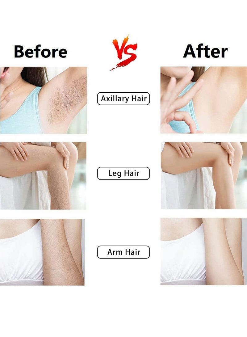 KASTWAVE Crystal Hair Eraser, Magic Crystal Hair Remover, Painless Hair Removal Stone & Skin Exfoliator Tool for Men Women - Image 4