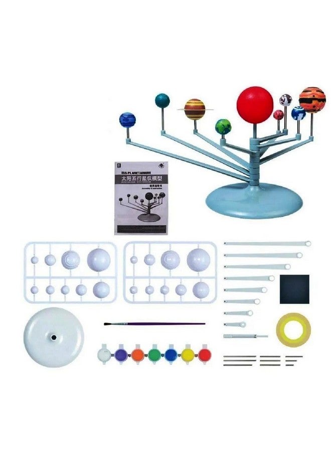 plutofit DIY Assemble Paint And Learn Solar System Eduactional Learning Model - Image 3