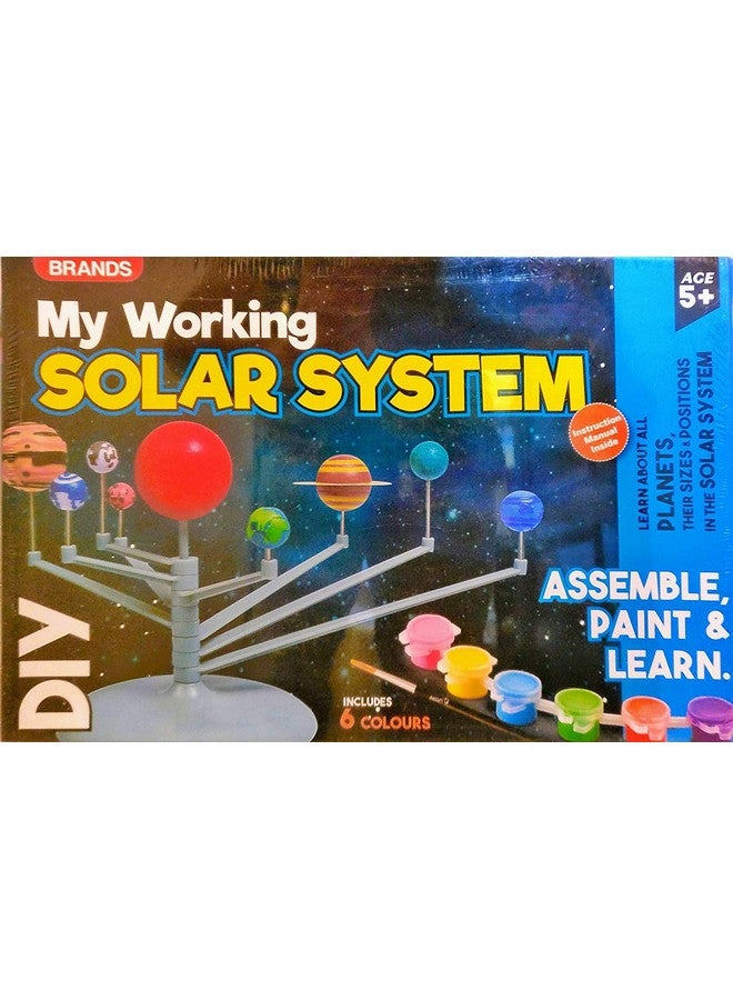 plutofit DIY Assemble Paint And Learn Solar System Eduactional Learning Model - Image 4