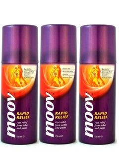 Moov Rapid Pain Relief Spray 150ml Pack of 3 UAE | Dubai, Abu Dhabi