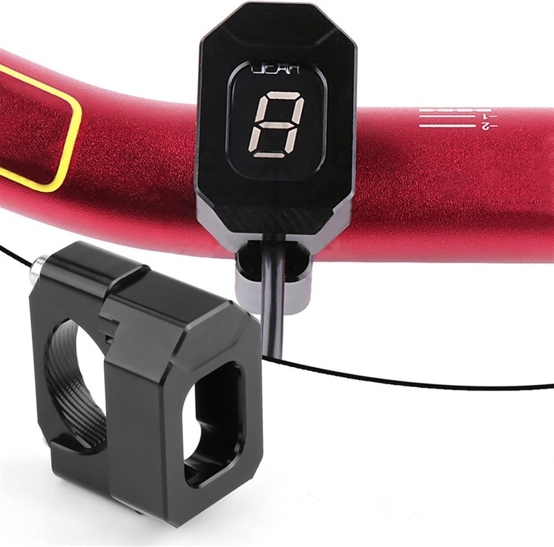 MKVAXR Motorcycle Gear Display Indicator for Suzuki GSR400 GSR600 GSR750 GSF650 GSF1250N - Black - Image 3