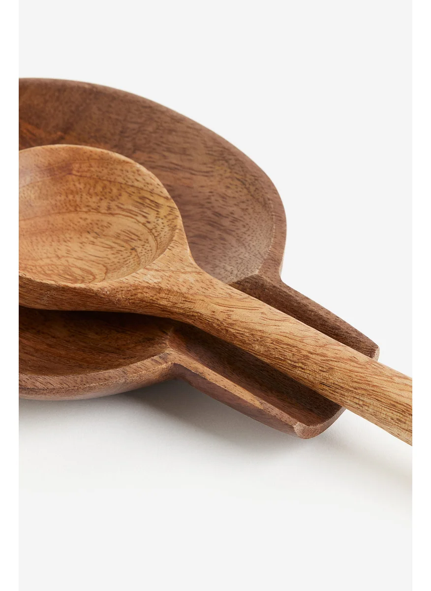 H&M Mango Wood Spoon Rest