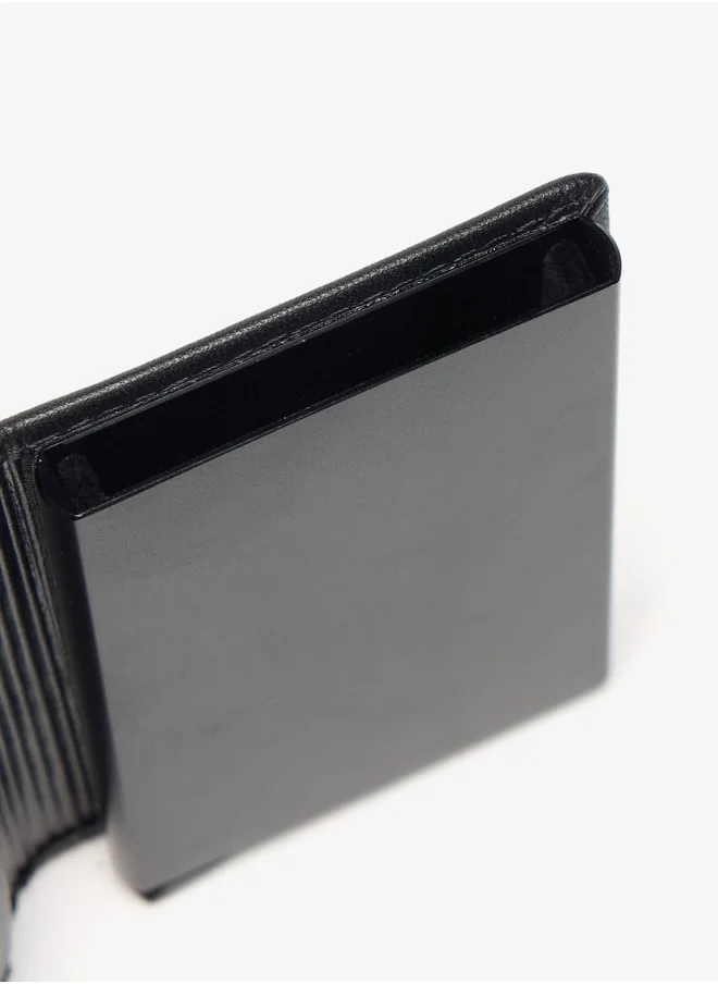 ال بي ال من شو اكسبرس Men Textured Bi-Fold Wallet
