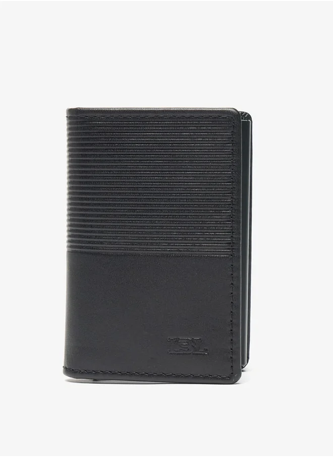 ال بي ال من شو اكسبرس Men Textured Bi-Fold Wallet