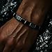 DivaGlamz Hematite Bracelet For Men Reclaim Your Edge Confidence Natural Hematite Stone Beaded Stretch Healing Bracelets Inspirational Gifts Jewelry 2PBlack Square - Image 4