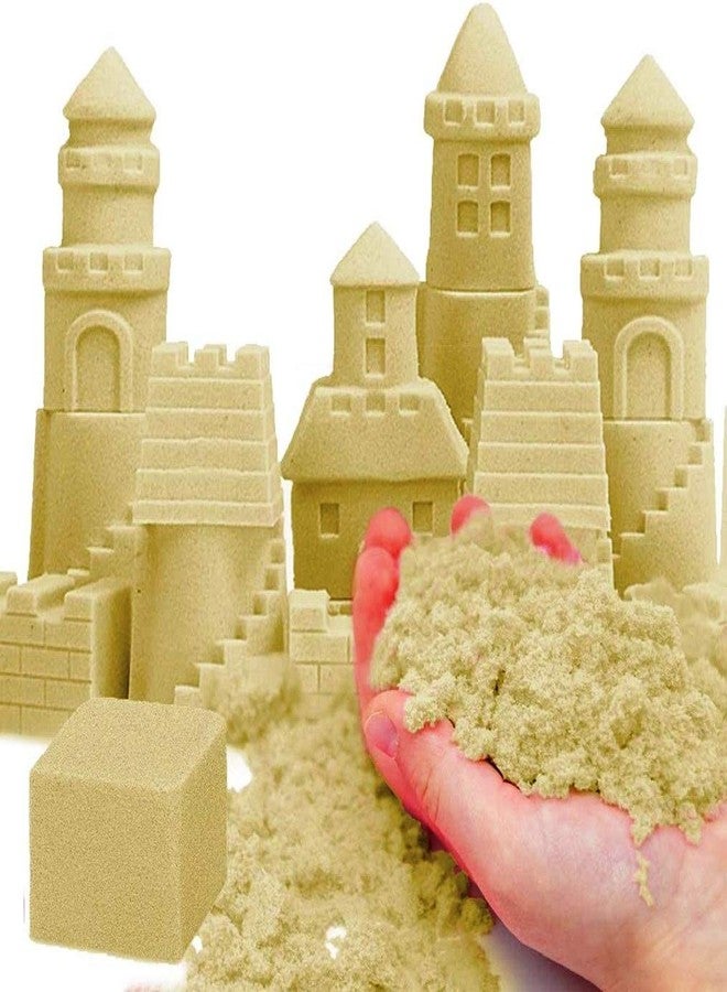 FunBlast Creative Sand for Kids - Sand Kit for Kids Activity Toys | Soft Sand Clay Toys for Kid/Boys/Girls Without Mould & Tray – Approx 1 Kg (Natural Color) - Image 2