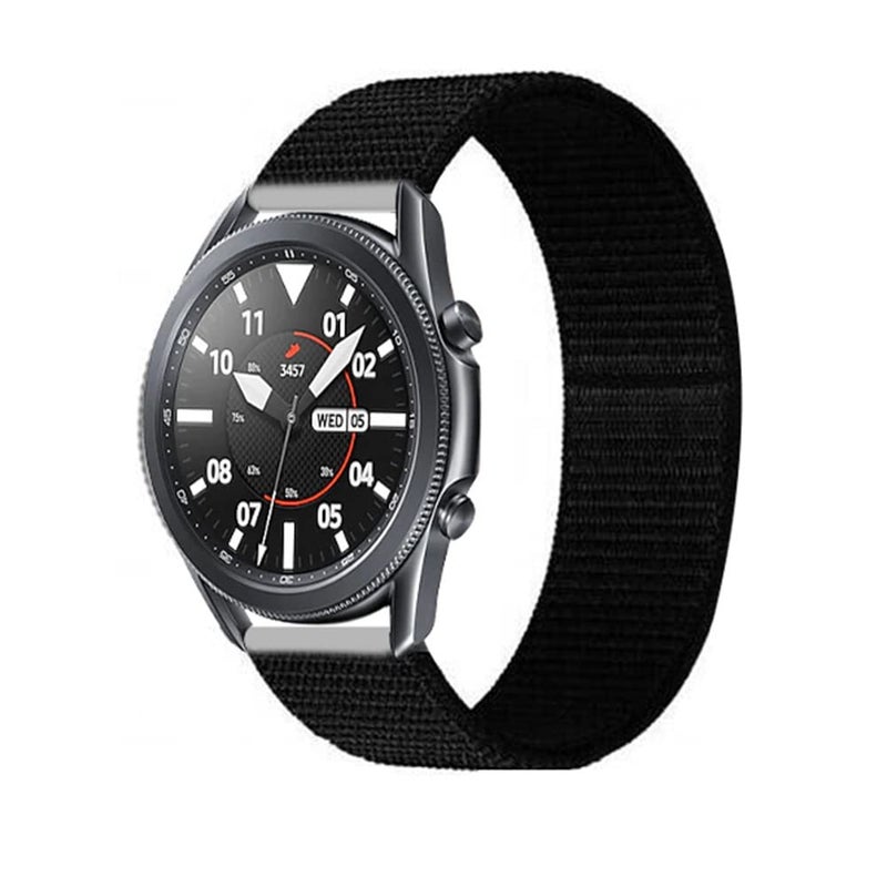 eWINNER 22mm Soft Nylon Watch Strap Compatible with Samsung Galaxy Watch 46mm/Watch 3 45mm/Gear S3/Huawei GT2 Pro/Ticwatch Pro 3 - Image 1