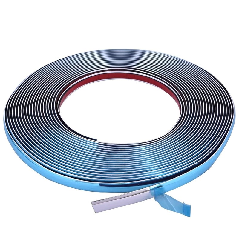 ADWAIT Car Side Window Chrome 14 MM Beading Roll Custom Plated Decoration Trim Strip Line for Kia Carnival - Image 1