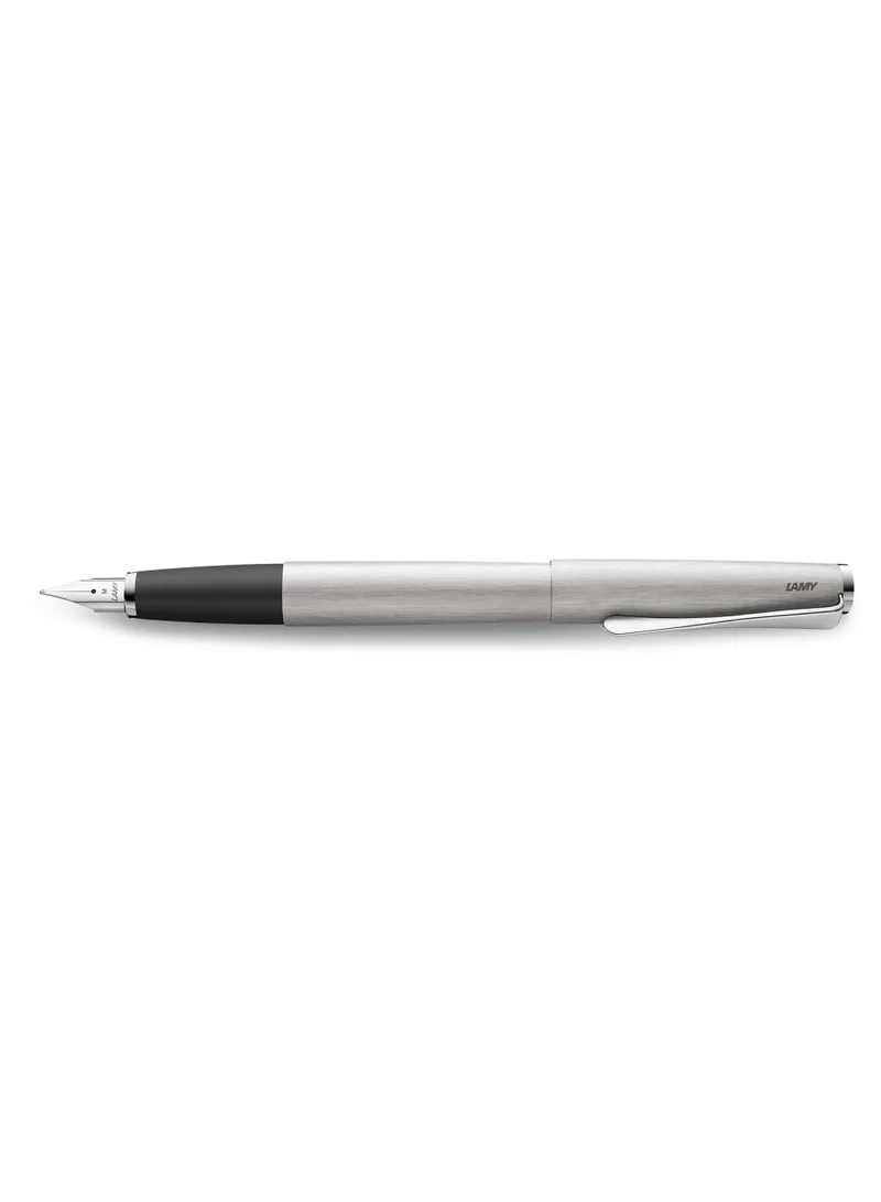 LAMY LAMY Studio Brushed Fountain pen Medium Nib (65-M) Silver