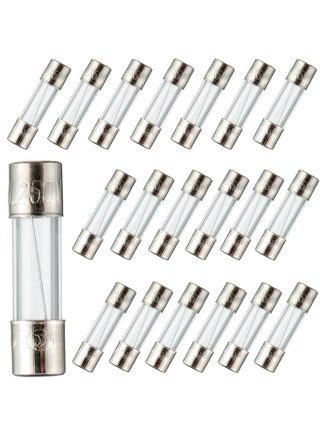 F2AL250V 5x20mm 2A 250V Fast Melt Fuses 2 Amp 250 Volt 0.2 x 0.78 Inch Glass Tube Fuses (Pack of 20) - pzsku/Z83FD15463BA127AA6186Z/45/_/1735140569/07e99c32-22d3-41ec-b1d4-23876efa59f7