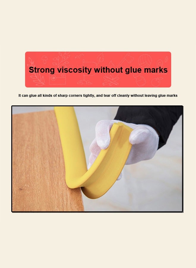 جساي تويز حماية قابلة لإعادة الاستخدام سلامة الطفل حامي زاوية الحافة 2.07 متر طول متر أثاث حماية حافة الطفل - Image 2