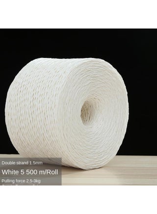 Double Strand 1.5mm White 500 M/roll