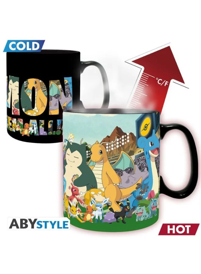أبيستايل ABYstyle Pokémon: Gotta Catch Em All Heat Change Mug