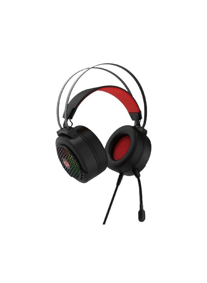 REDRAGON CARMEN Lightweight RGB Gaming Headset H261 -Black  - Image 2