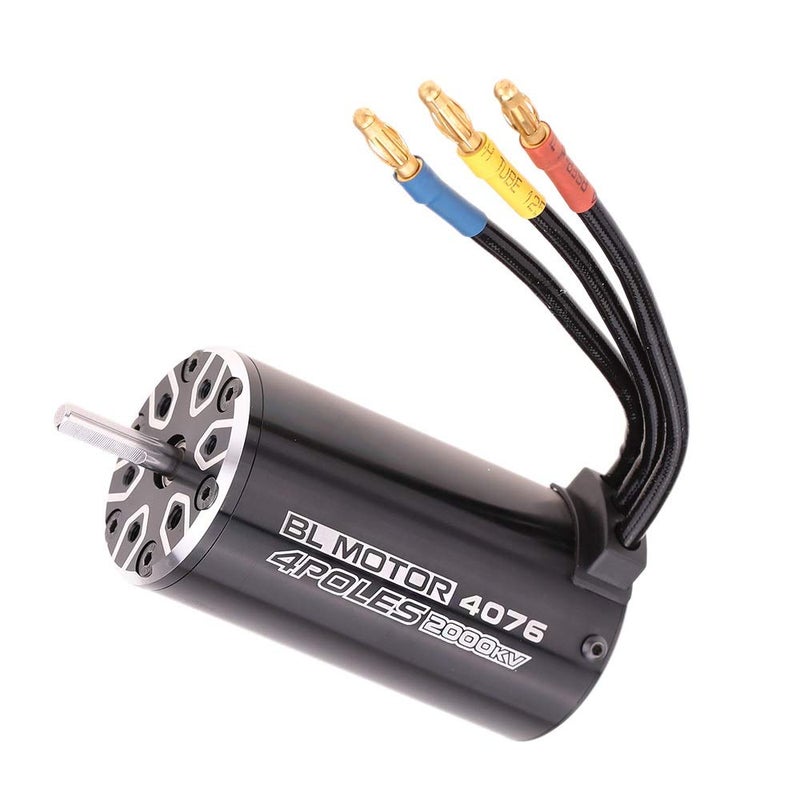 GoolRC 4076 2000KV 4P Sensorless Brushless Motor for 18 RC Monster Truck Car - Image 2