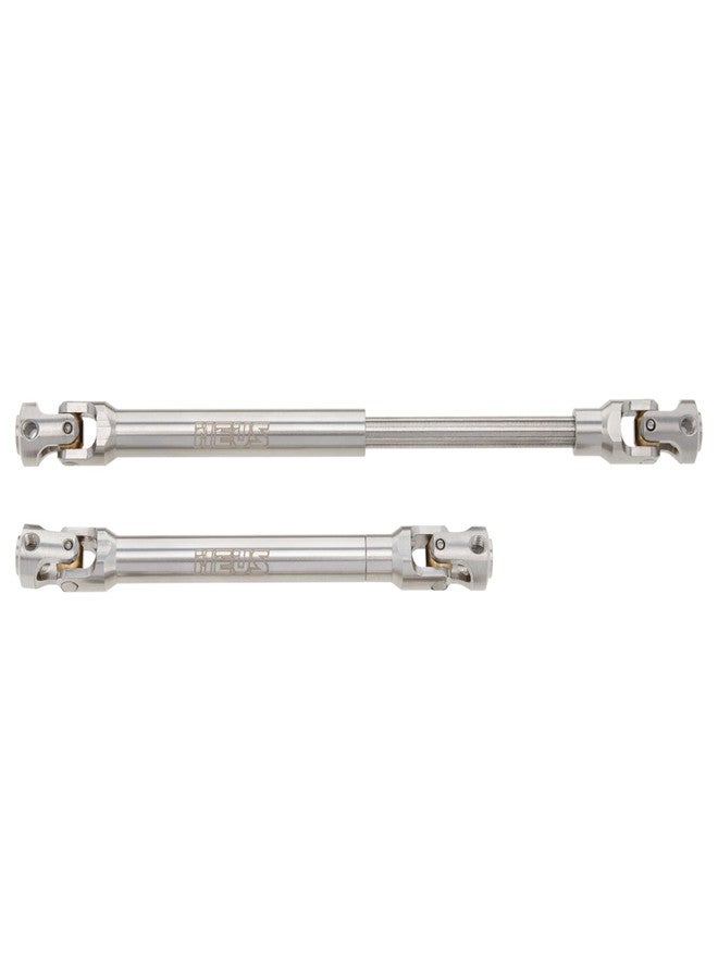 MEUS RACING 2pcs Universal Driveshaft for SCX10 SCX10 II Wraith TRX4 1/10 RC Crawler Upgrades Parts, 96-143mm - Image 3