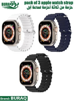 Apple Watch Band Strap For Apple Watch Ultra 2/Ultra 49mm, Series 10 46mm, 9/8/7 45mm, SE2/SE/6/5/4 44mm, 3/2/1 42mm