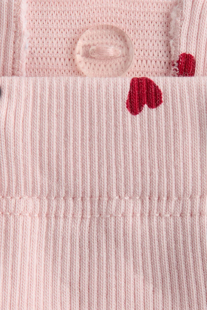 H&M 2-piece ribbed cotton set