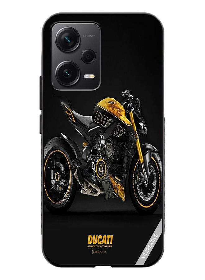 VR CREATIVE Protective Case Cover For Xiaomi Redmi Note 12 Discovery Ducati Design Multicolour - Image 1