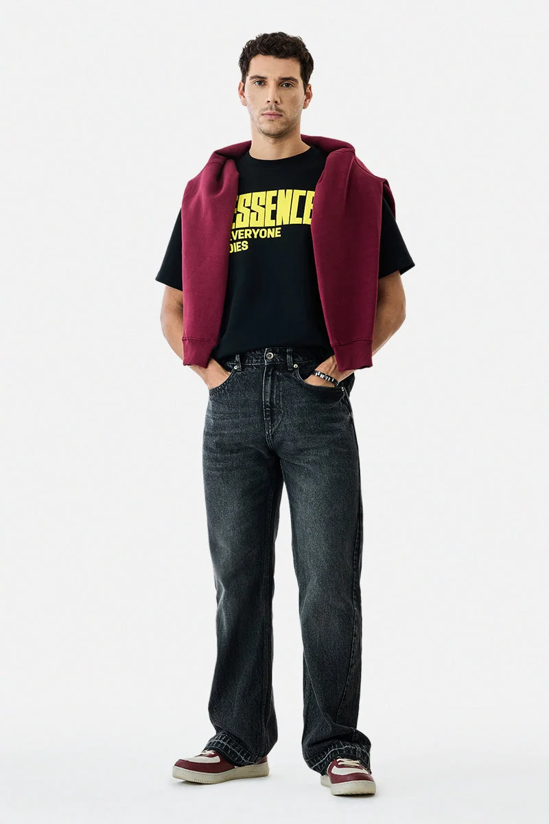 سنيتش Oversized Graphic T-Shirt