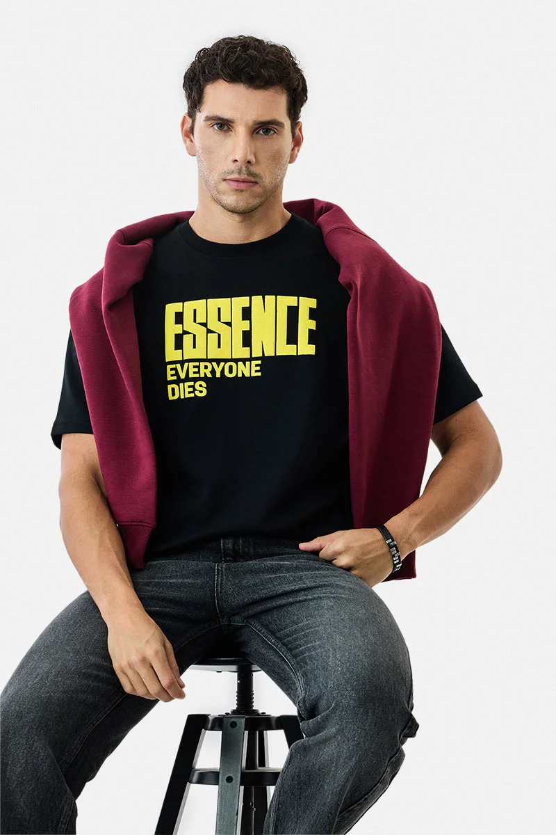 سنيتش Oversized Graphic T-Shirt