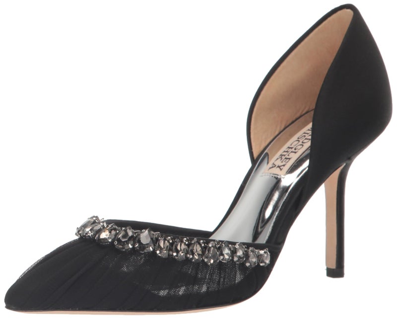 Badgley Mischka Womens Everley Pump Black 7