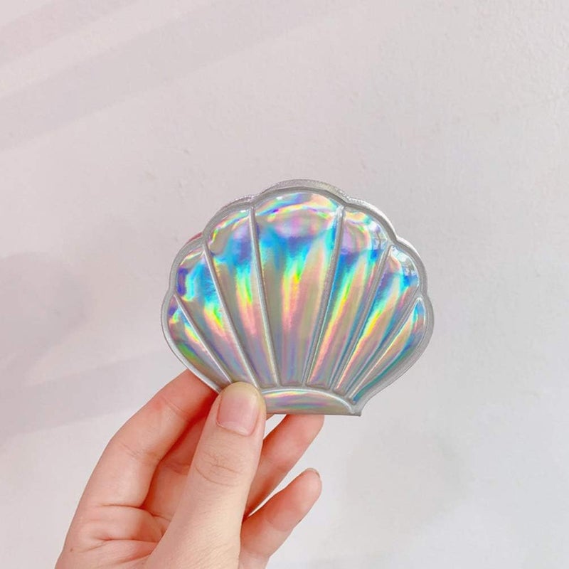 Pocket Mirror Womens Slim Wallet Mirror, Foldable Hand Held Mirror Portable Mirror Compact Double Sided Foldable Mirror for Makeup () Pocket Mirror Folding Mirror - Image 2