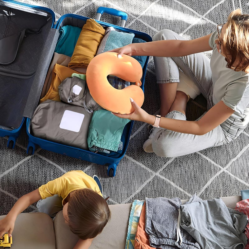 Storage Bag Set - 4 Pieces Nylon Bags for Travel and Outdoor, Versatile and Lightweight Bags for Organizing Gym and Camping Equipment, Color Random - Image 4