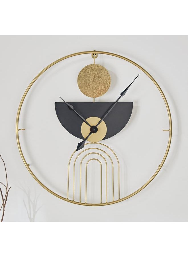 Metal Clock With Wall Art 50X50X5 Cm - pzsku/Z83FE5BDB033C21C3045EZ/45/_/1720281326/dc245ce7-18e8-4afd-9491-e3a538ee35a2