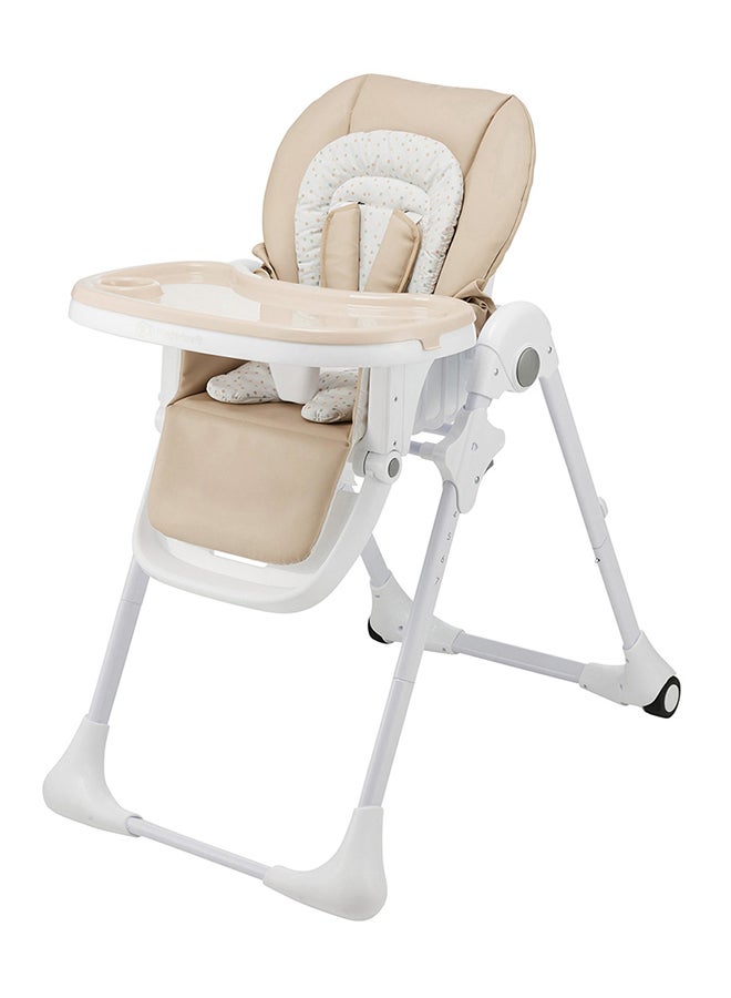 Kinderkraft Tummie High Chair - Beige - Image 2