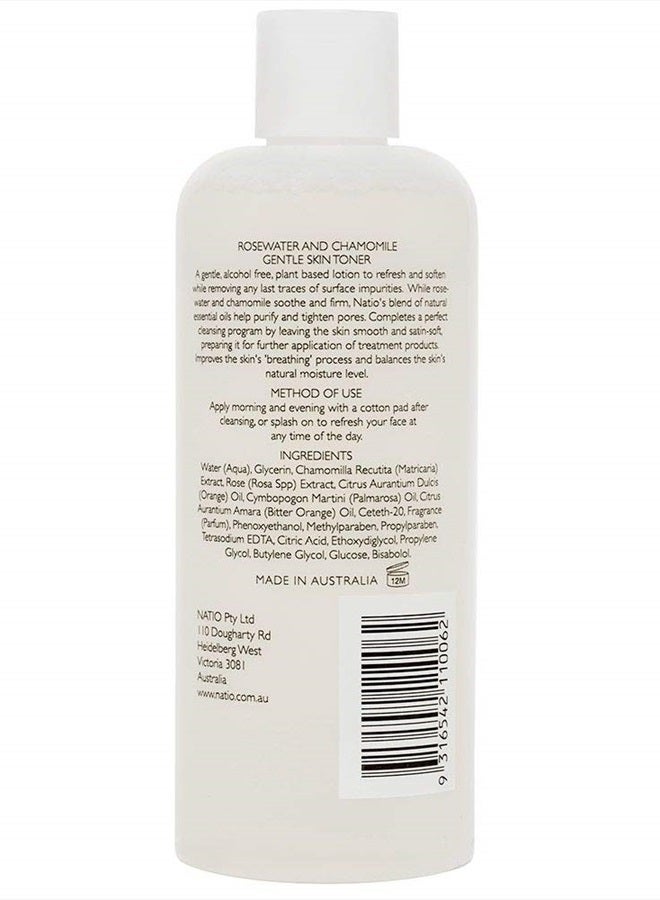 Natio Australia Aromatherapy Rosewater and Chamomile Gentle Skin Toner, 8.4 oz - Gentle, Alcohol-Free Face Toner for Oily, Dry, or Sensitive Skin - Image 5