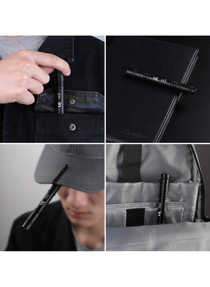 Lepro Flashlight, Torch Light Mini, Pen Flashlight LED, Waterproof Pocket Torch with Clip - Image 5