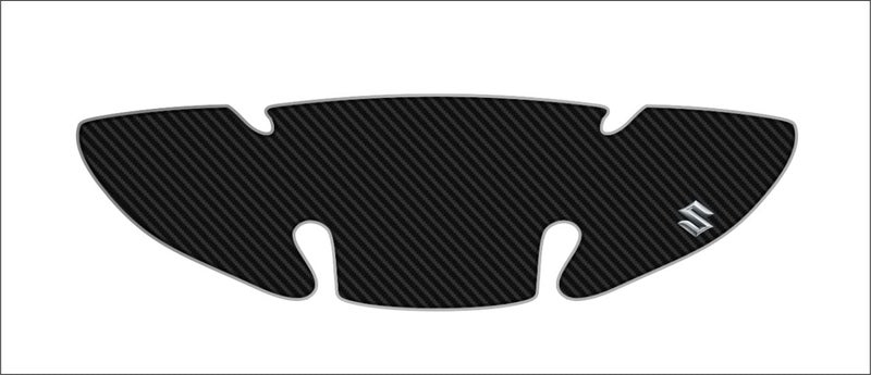 BIG FLAG ملصق حماية من الخدوش ليد باب السيارة من ألياف الكربون بتشطيب جل 3D BFRC (عبوة من 4) (MRDRCFVAR) (Alto_WAGONR_MARUTI800) - Image 3