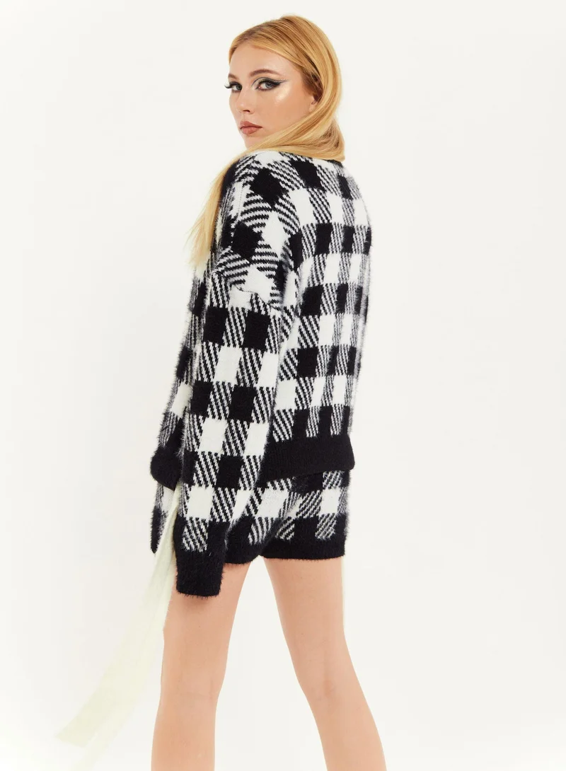 house of holland Jumper Black & White