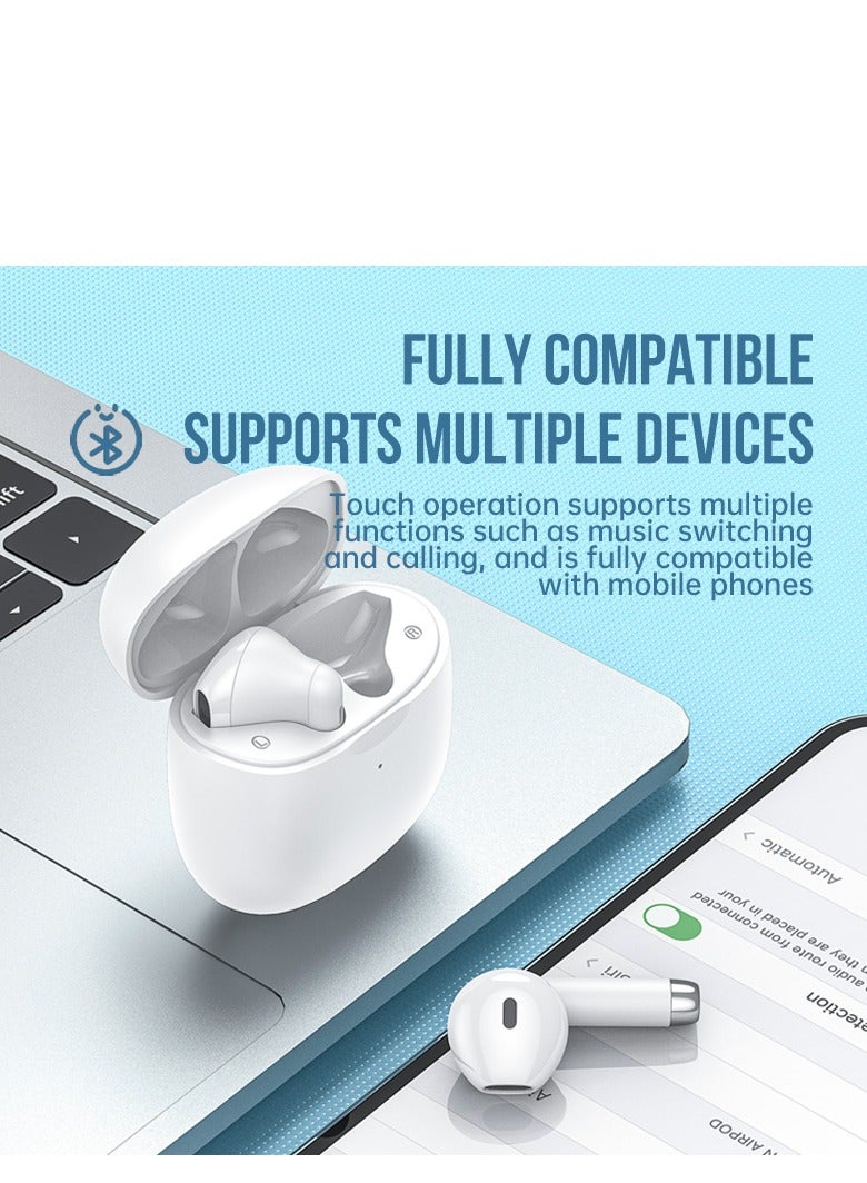 VFAN TWS Wireless Earbuds T06-White - Image 5