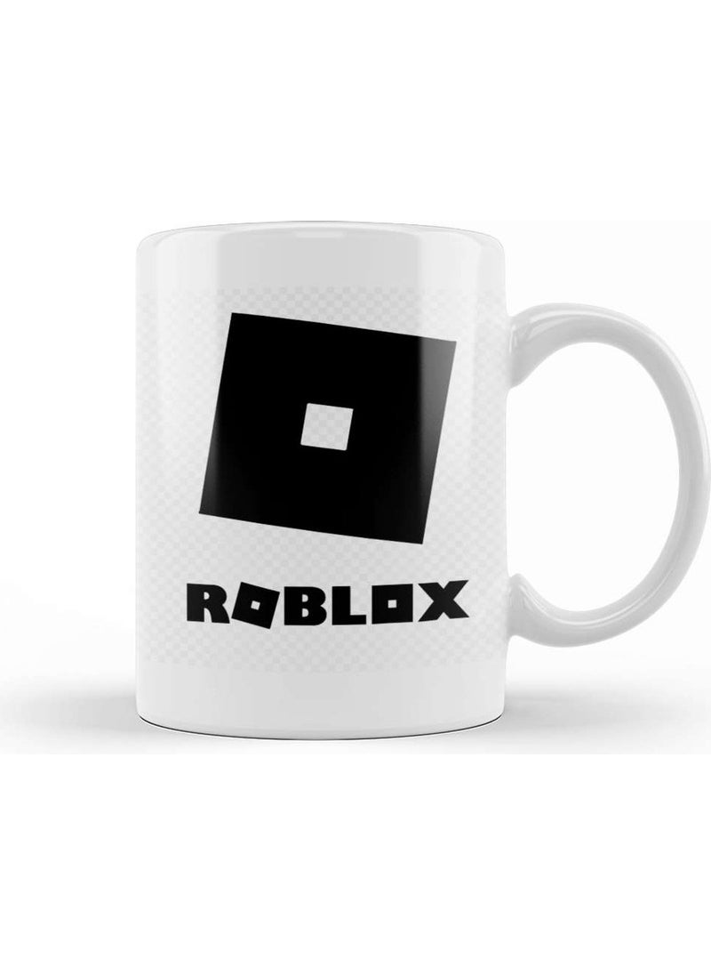 Baskı Dükkanı - Print Shop Roblox Box White 01 Mug Porcelain - Image 1