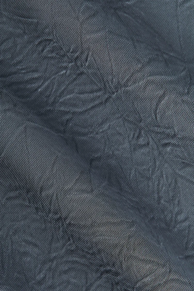 H&M Crinkled satin top
