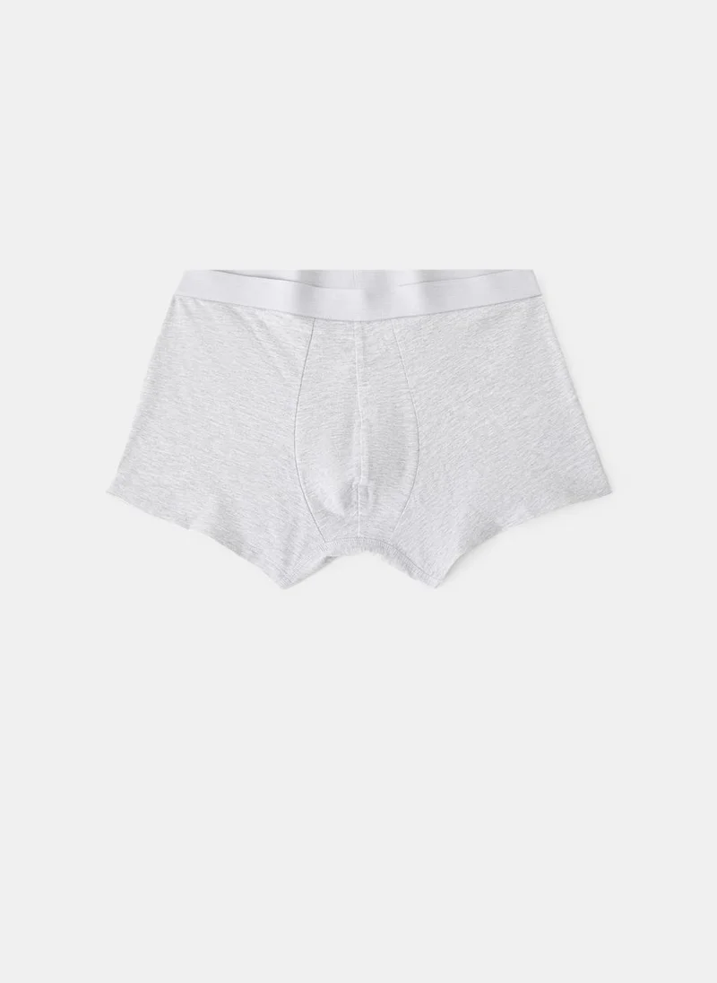 Mango Man 92-GRIS Pack Of 3 Cotton Combination Briefs for Men | Best Price UAE
