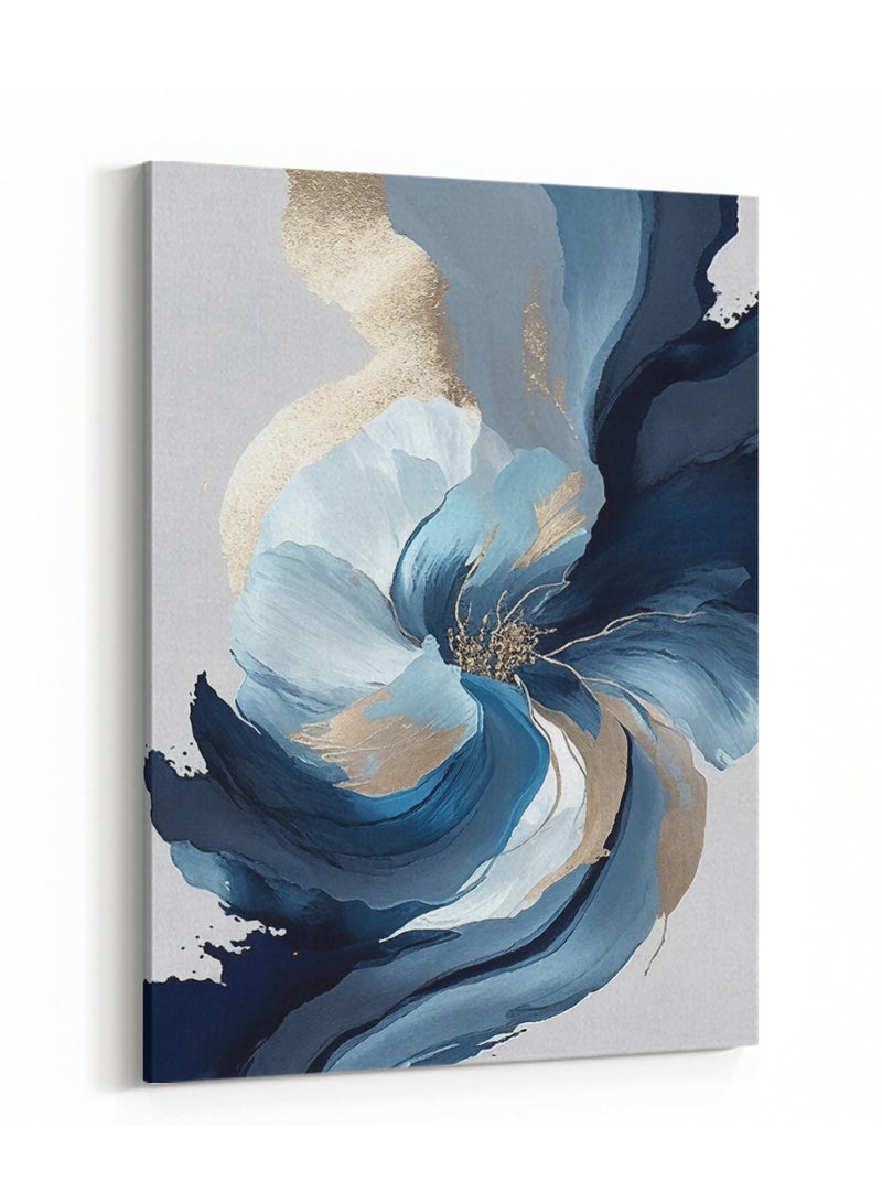 لوحة كانفاس على إطار خشبي بتصميم فن تجريدى لوحه زيتية - Image 4