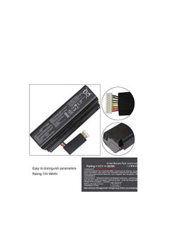 Terabyte A42N1403 A42LM93 0b110-00290000 4ICR19/66-2 Laptop Battery Replacement for Asus G751 G751J G751JL G751JM G751JT ROG GFX71JY 17.3 inch GFX71JY4710 G751 G751J G751JM G751J-BHI7T25 Series (15V 88Wh)  - Image 2