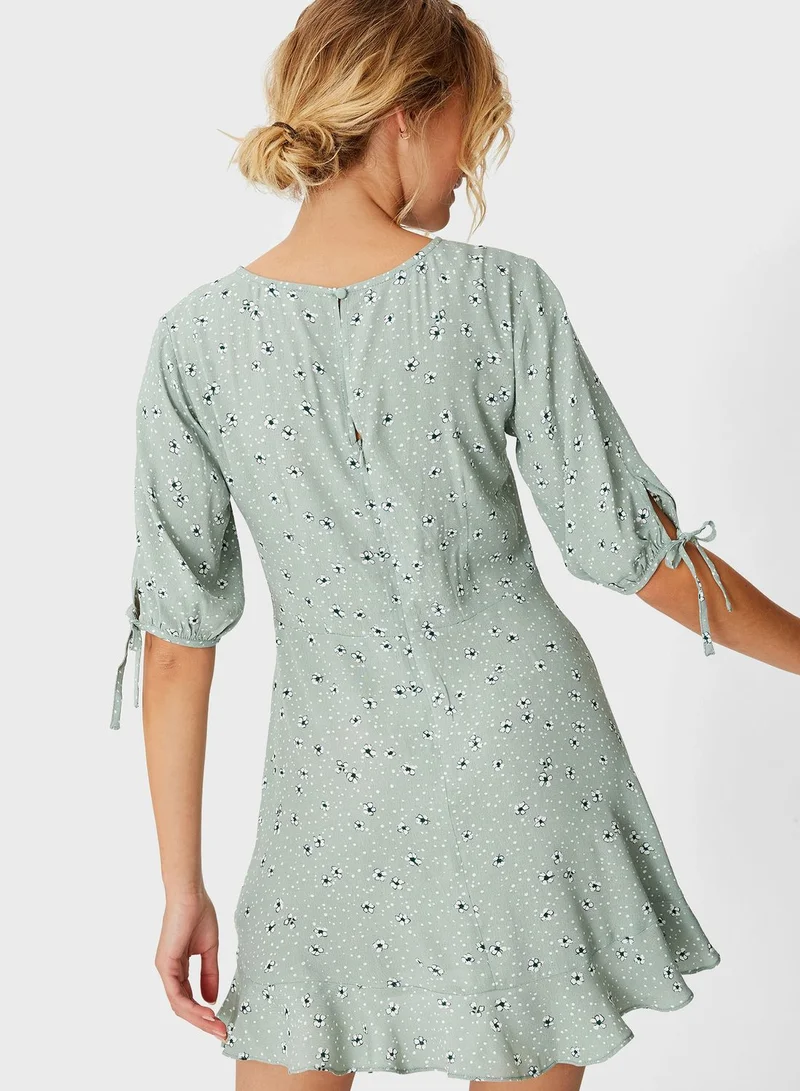 Cotton On Ruched Detail Dress